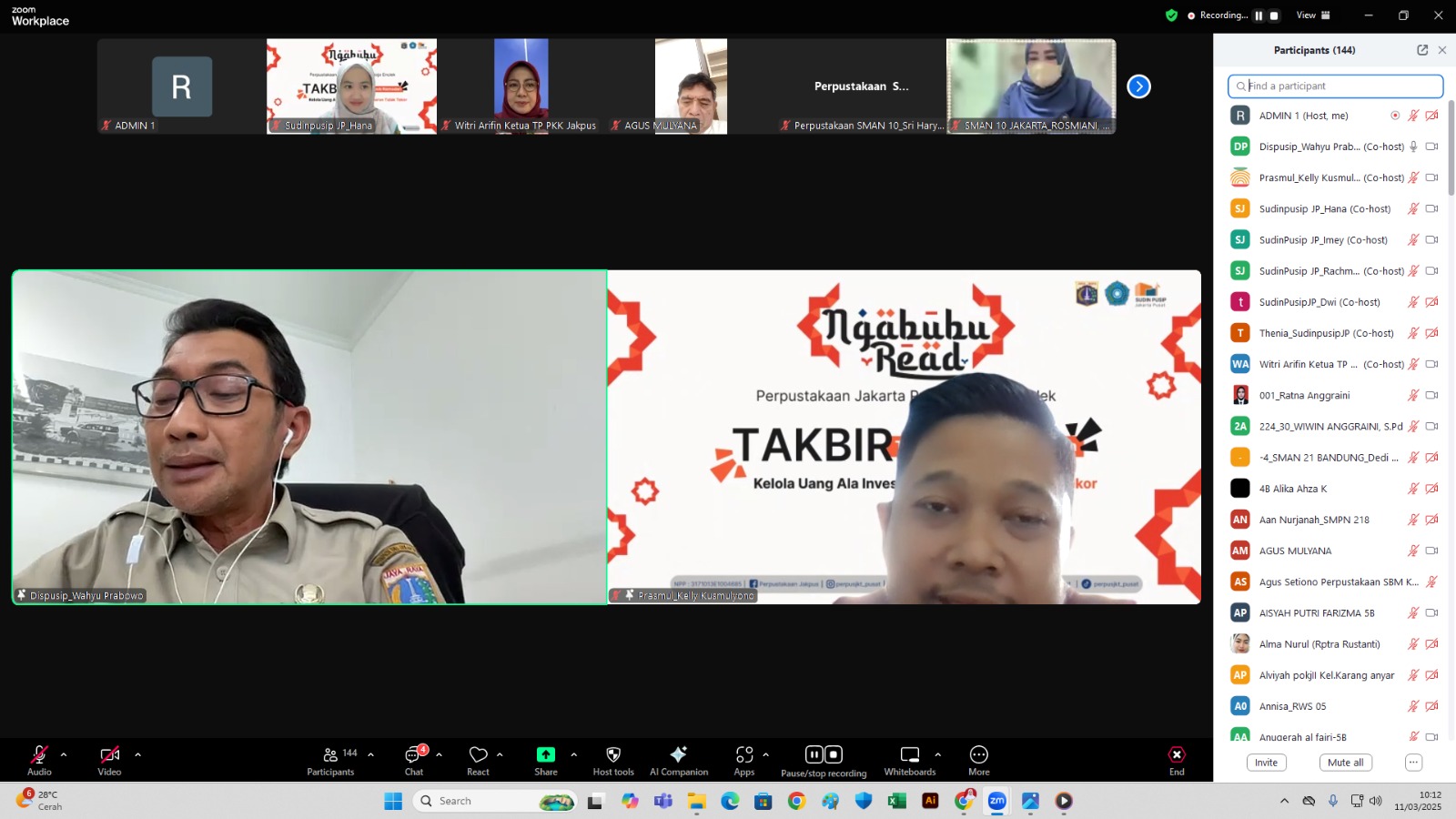 Takbir Talkshow Bisnis Ramadhan